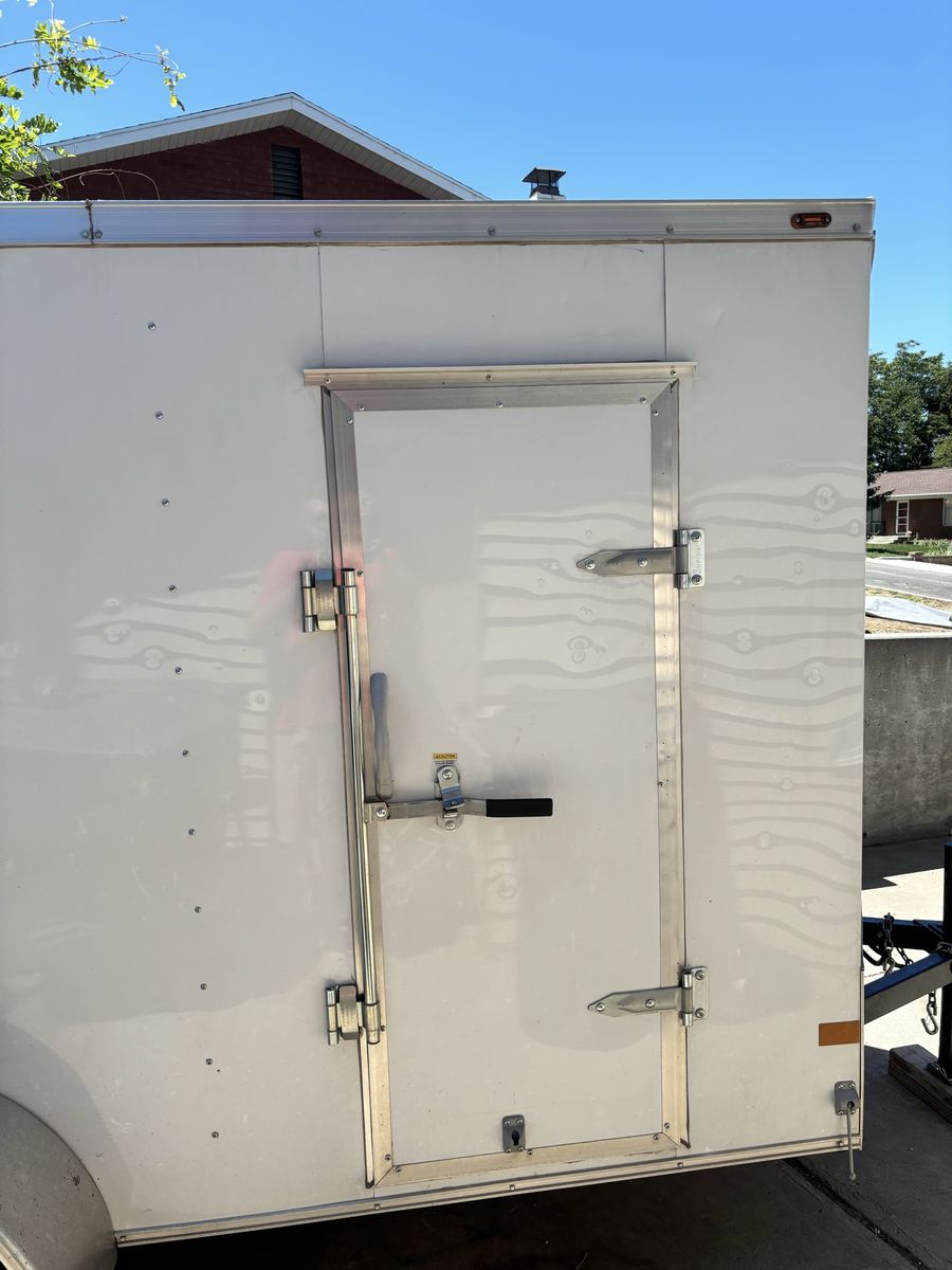 2023 haulmark 6x10 enclosed trailer.