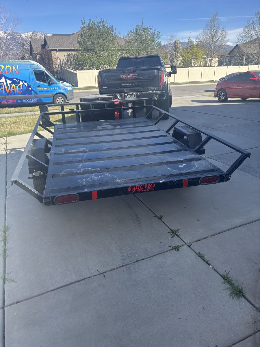 Echo two place 6x10 ATV trailer
