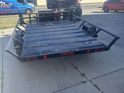 Echo two place 6x10 ATV trailer