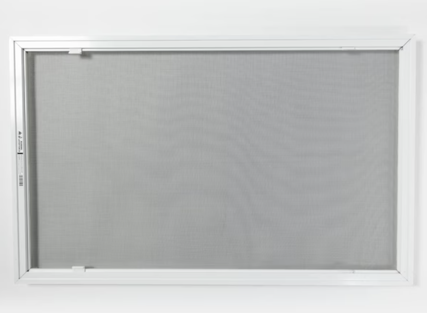 New! 33 W x 27 H Casement Window Screen, Aluminum Mesh, White