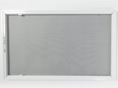 New! 33 W x 27 H Casement Window Screen, Aluminum Mesh, White