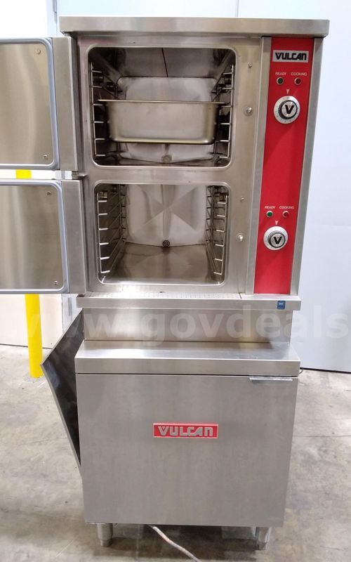 Vulcan VSX24E5 Electric Convection Steamer (10-Pan, Dual Compartment)