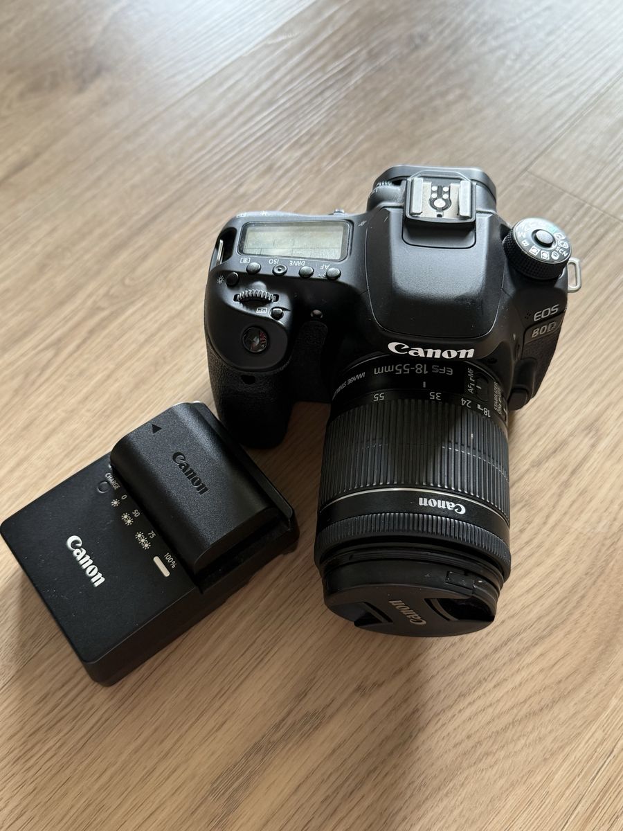 Canon EOS 80D w/ lens