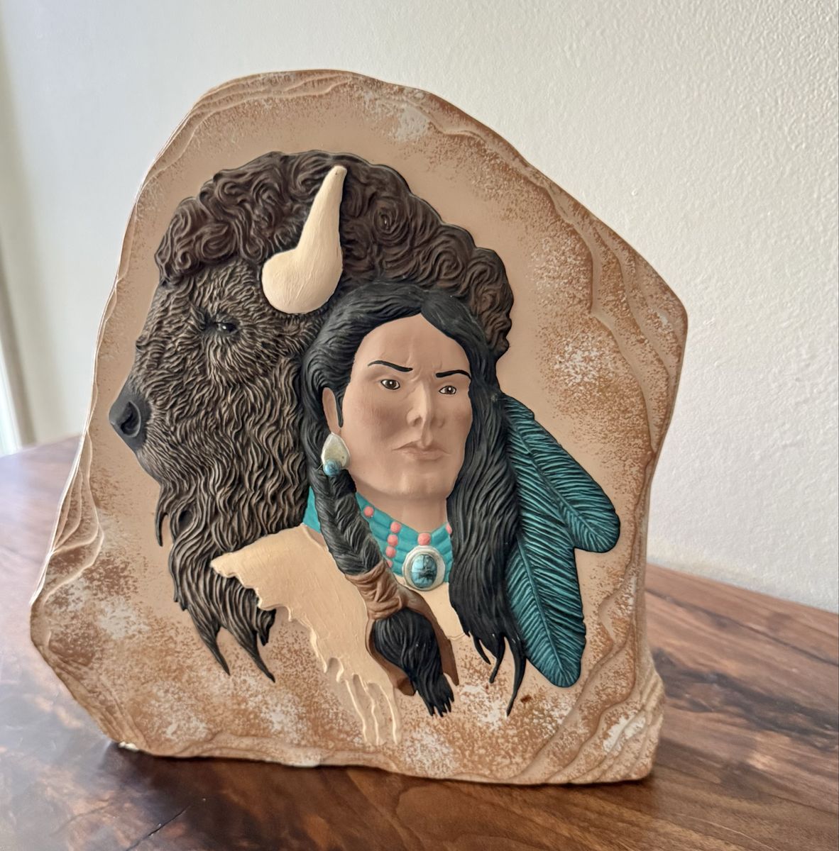 Ceramic American Indian decoration