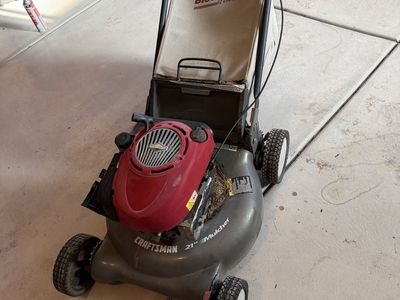 Craftsman 21" Push Mulcher Lawn Mower with Dust Blocker Bag
