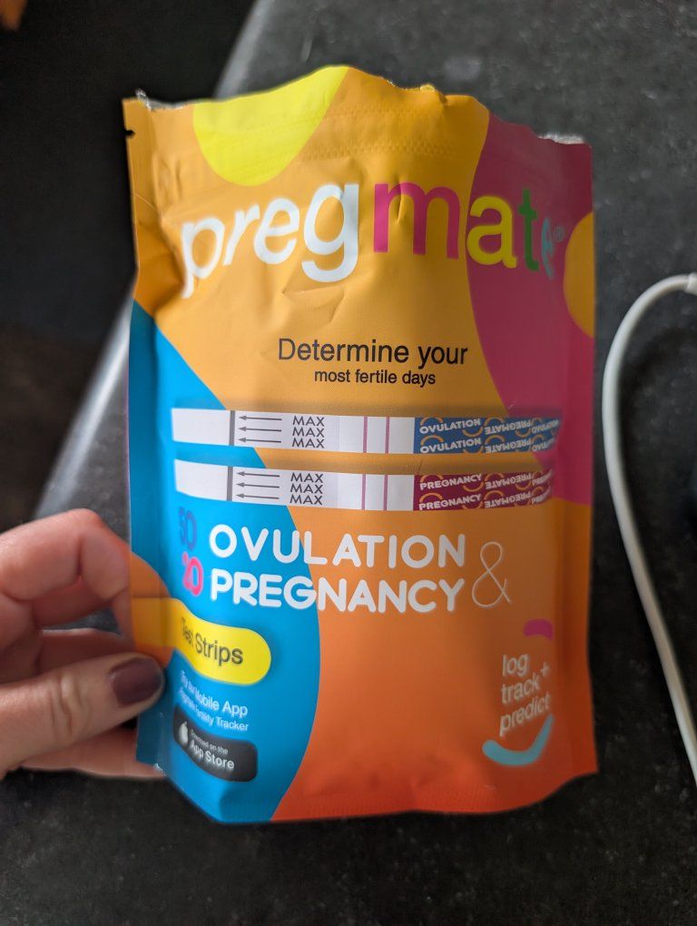 ovulation and pregnancy testing strips