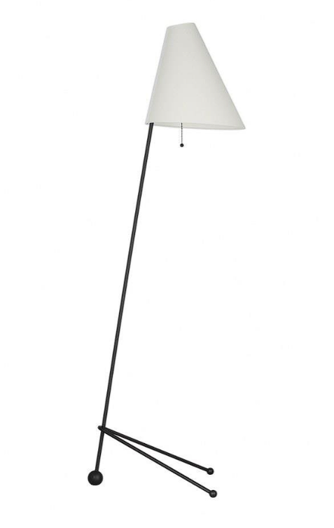 One Light Floor Lamp in Aged Iron by Visual Comfort Studio from the Gustav collection.