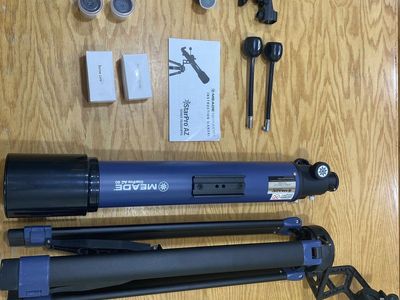 Meade Star Pro AZ 90 with Associated Lenses