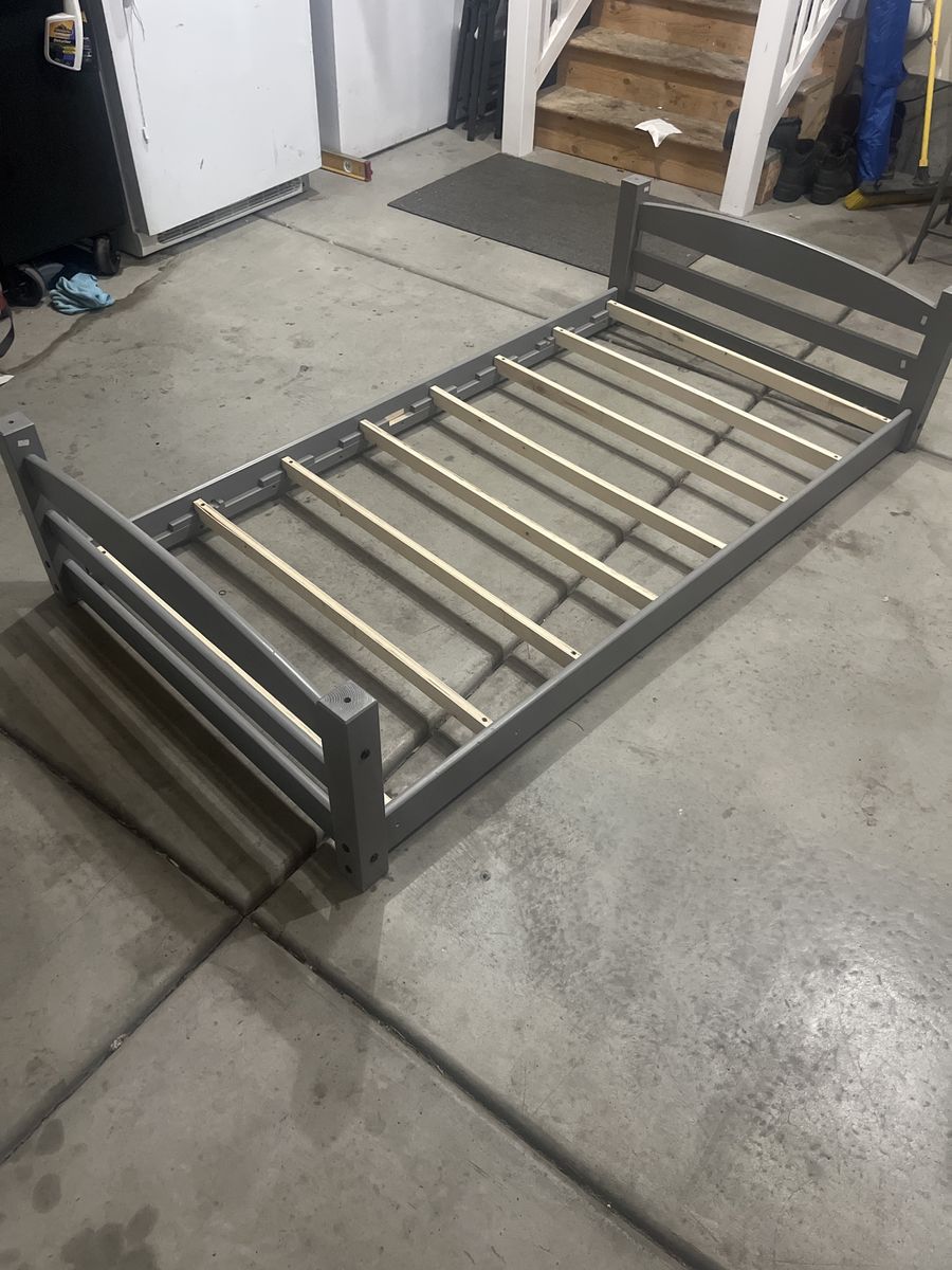 Floor Level Twin Size Bed Frame