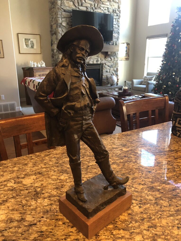 David Lemon bronze Statue