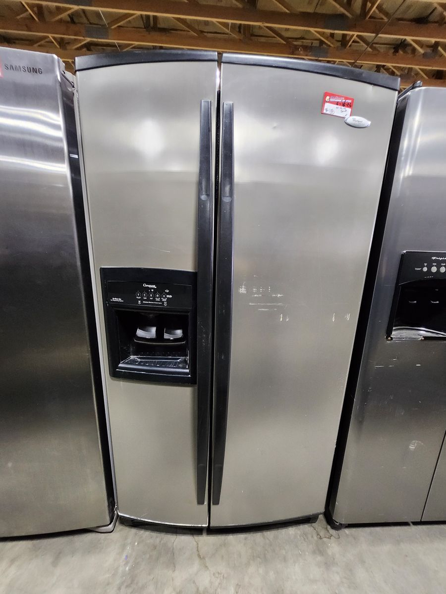 Whirlpool Stainless Steel Side-by-Side Refrigerator - W-Warranty