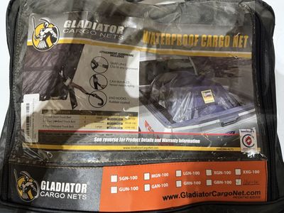 Gladiator Cargo Nets Waterproof Cargo Net Tarp Large 8.75' x 10'