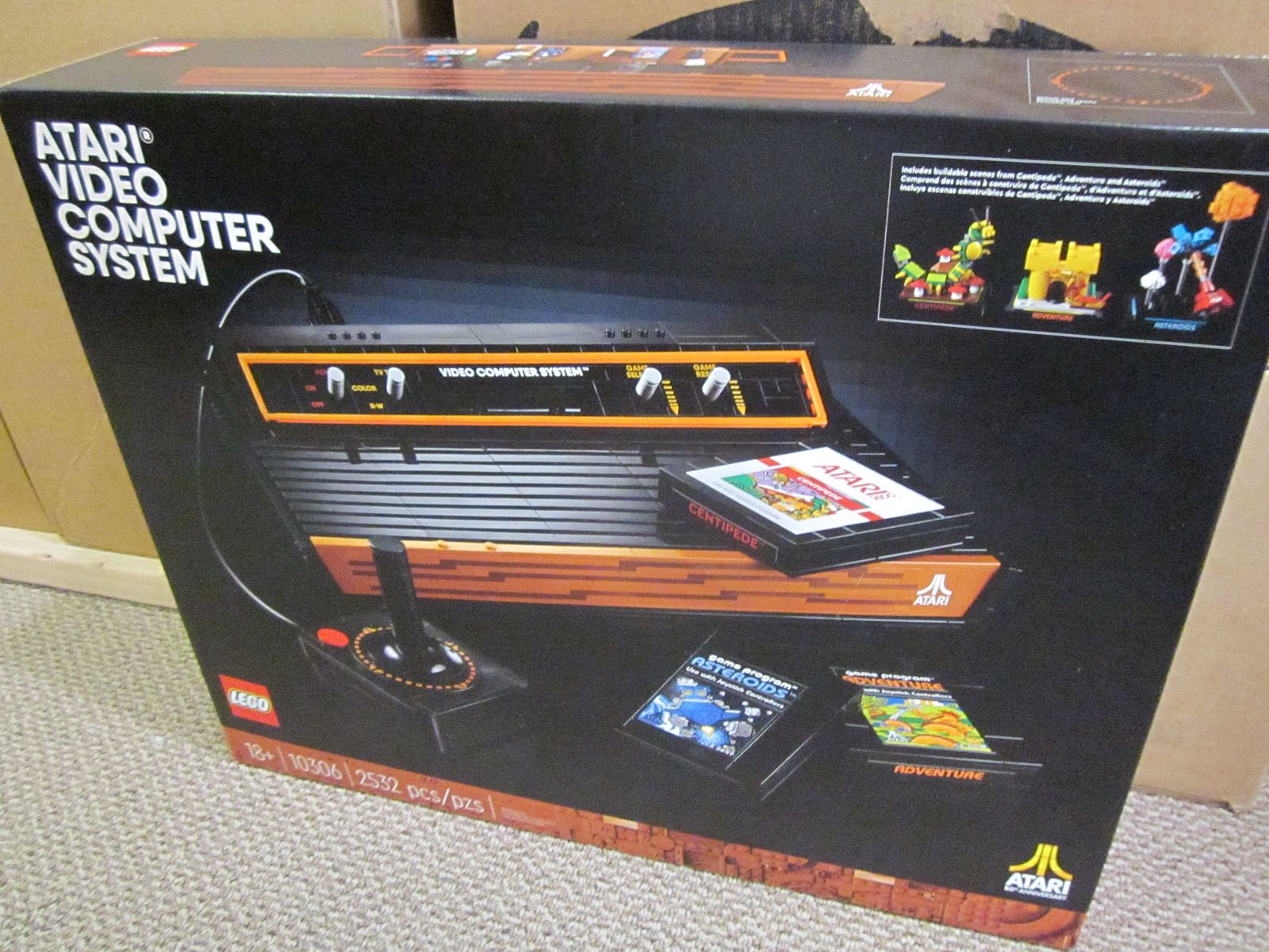 Lego 10306 Icons Atari 2600 New Sealed