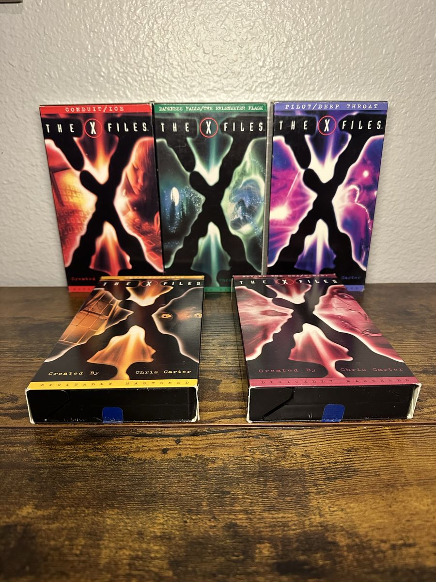 X Files VHS Lot