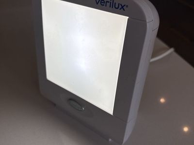 Verilux HappyLight Model VT10 Therapy Lamp White Used