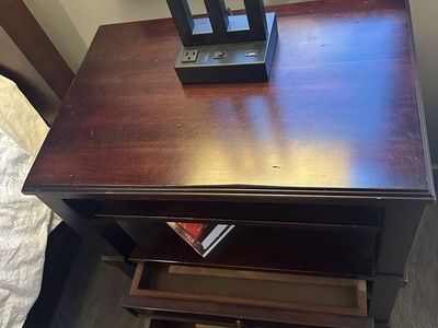 Solid wood night stands