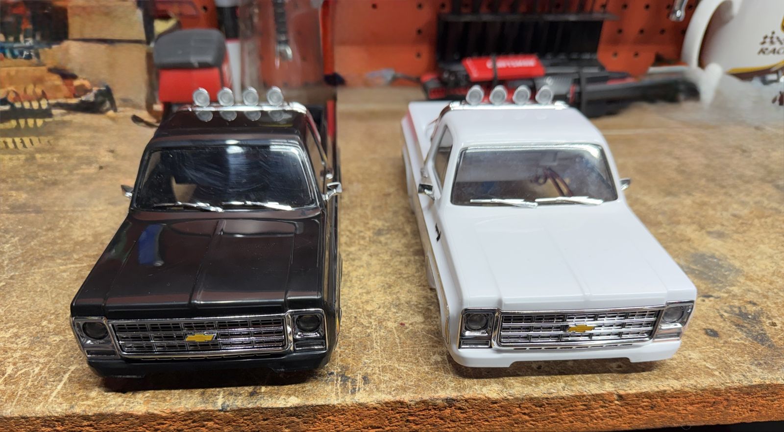 Two Traxxas TRX-4M Chevy K10 bodies only