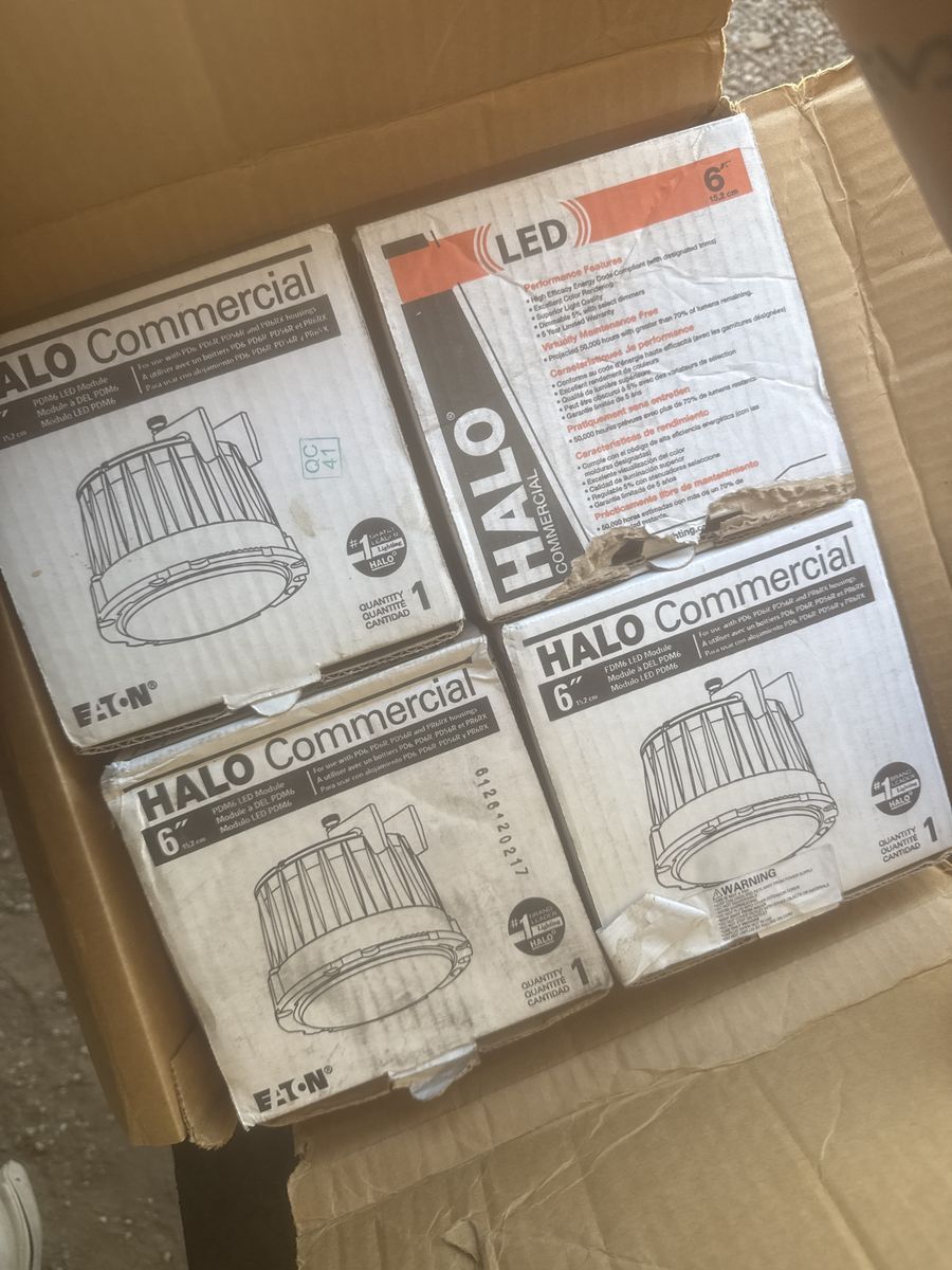 LO Commercial 6” LED Downlight Fixtures