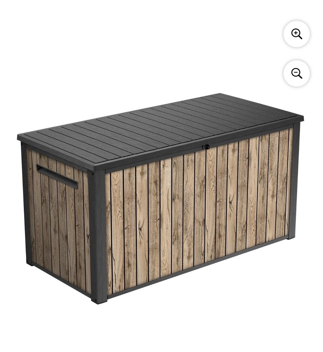 Keter 170G / 643L Outdoor Storage Box Deck Box Pine Design