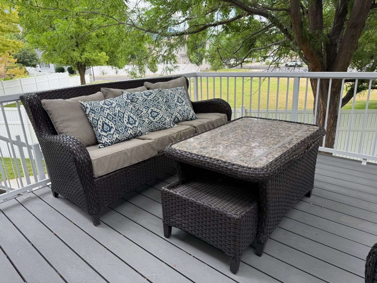 Wicker Patio Set