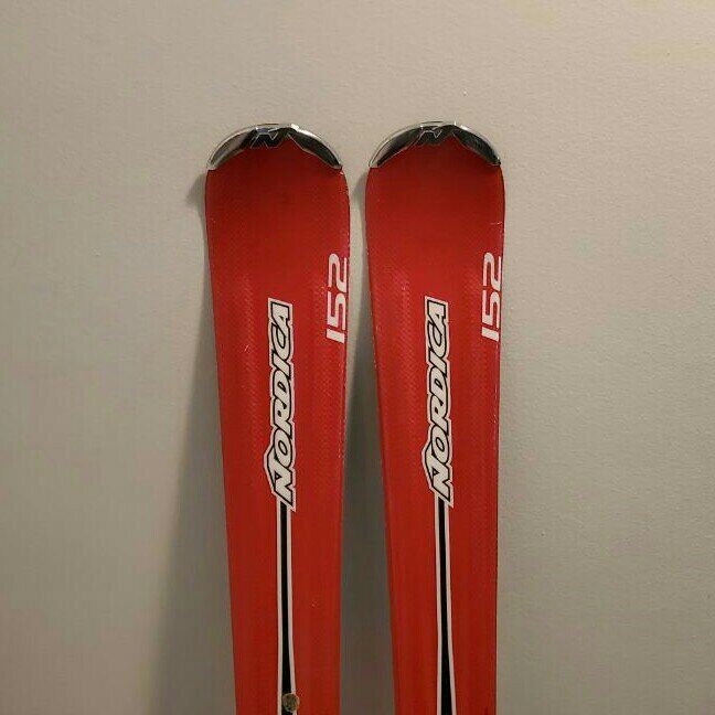 Nordica 152 cm Downhill Snow Skis Tyrolia Bindings