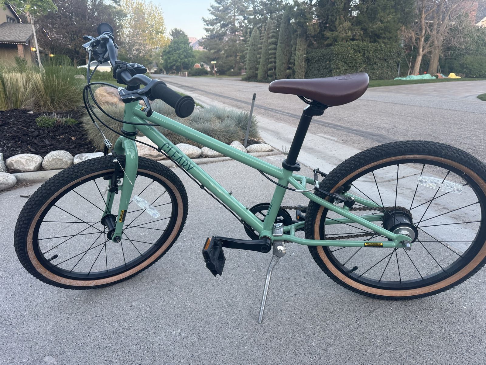 Cleary 3-speed kids bike 20”