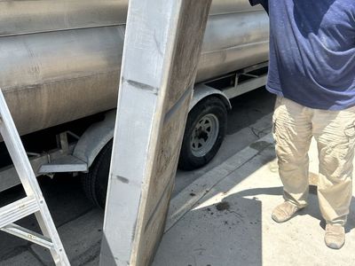 Grey RV Tank