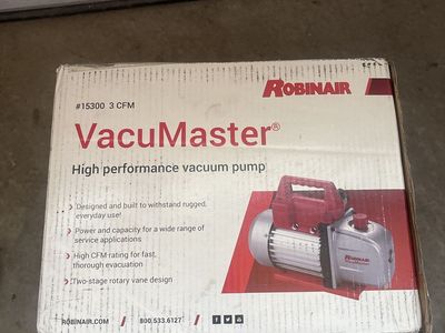 Robinair VacuMaster 3 CFM High Performance Vacuum Pump #15300