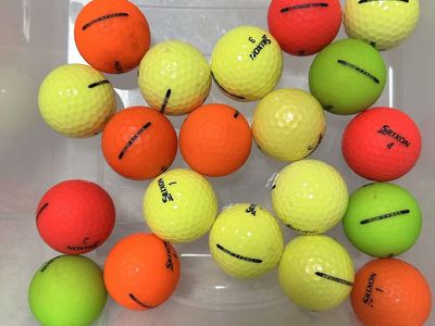 Srixon Soft Feel Colored Golf Balls