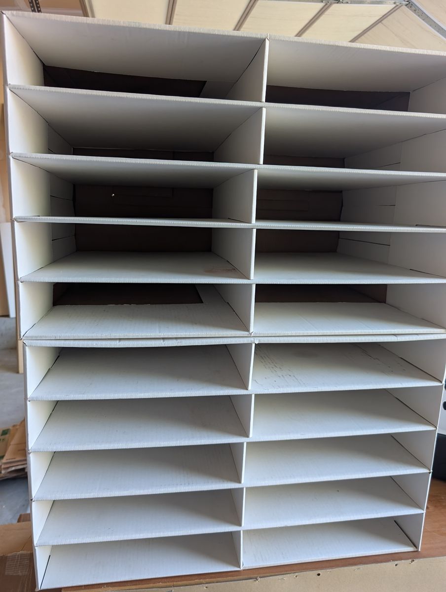 Paper filing cabinet - cardboard