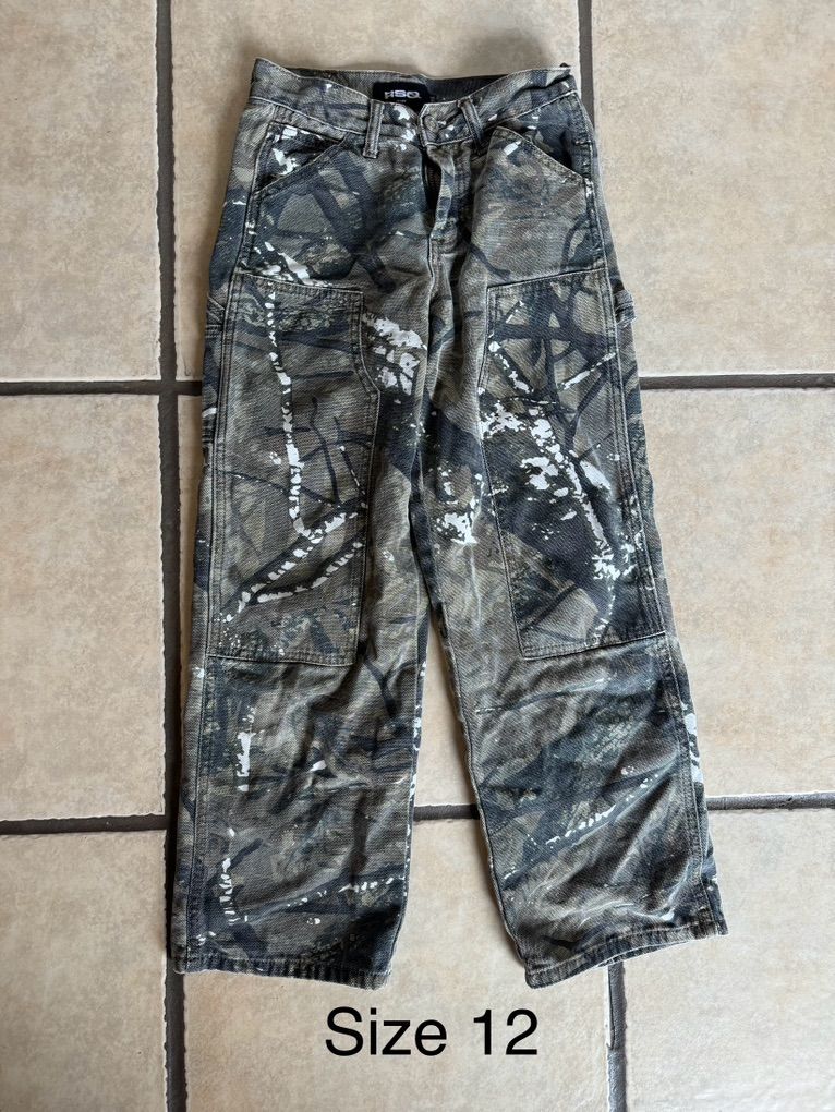 Boy Camo Hunting Pants Size 12