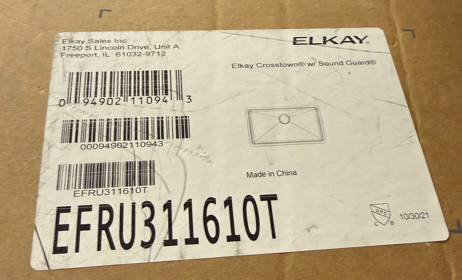 Elkay Stainless Steel Undermount Kitchen Sink