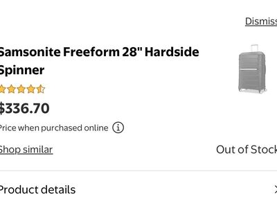 Samsonite Freeform 28 Hardside Spinner Luggage