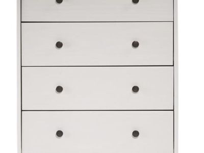 Beautiful White 4- drawer dresser