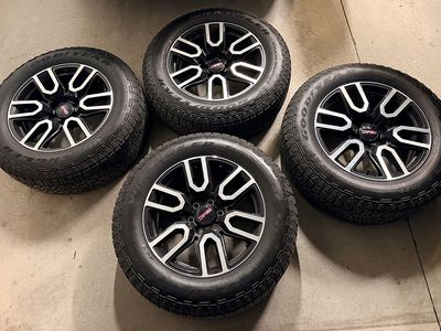 Brand New Tires and Wheels for GMC Sierra 1500 - Goodyear Wrangler Trailrunner AT 275 / 60R20