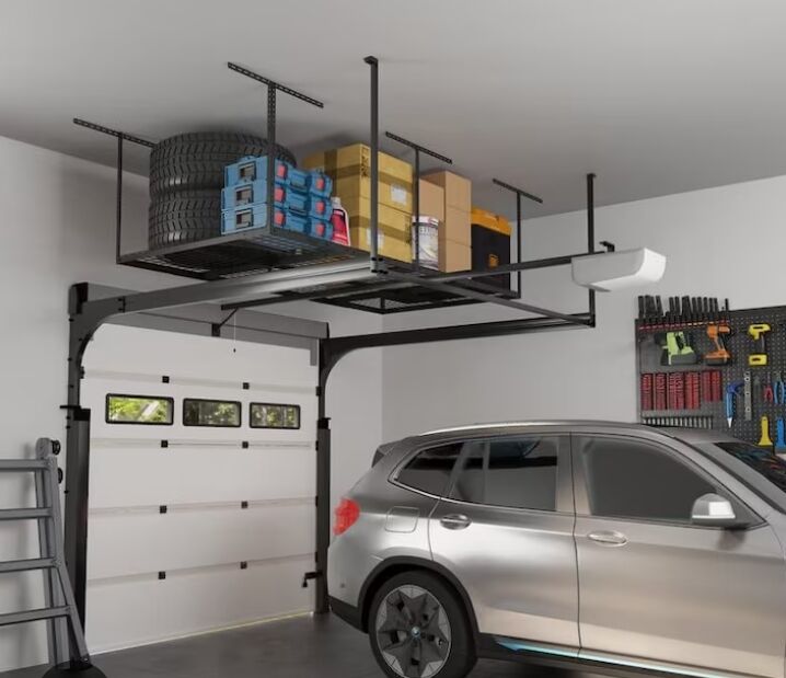 ‎Garage door storage