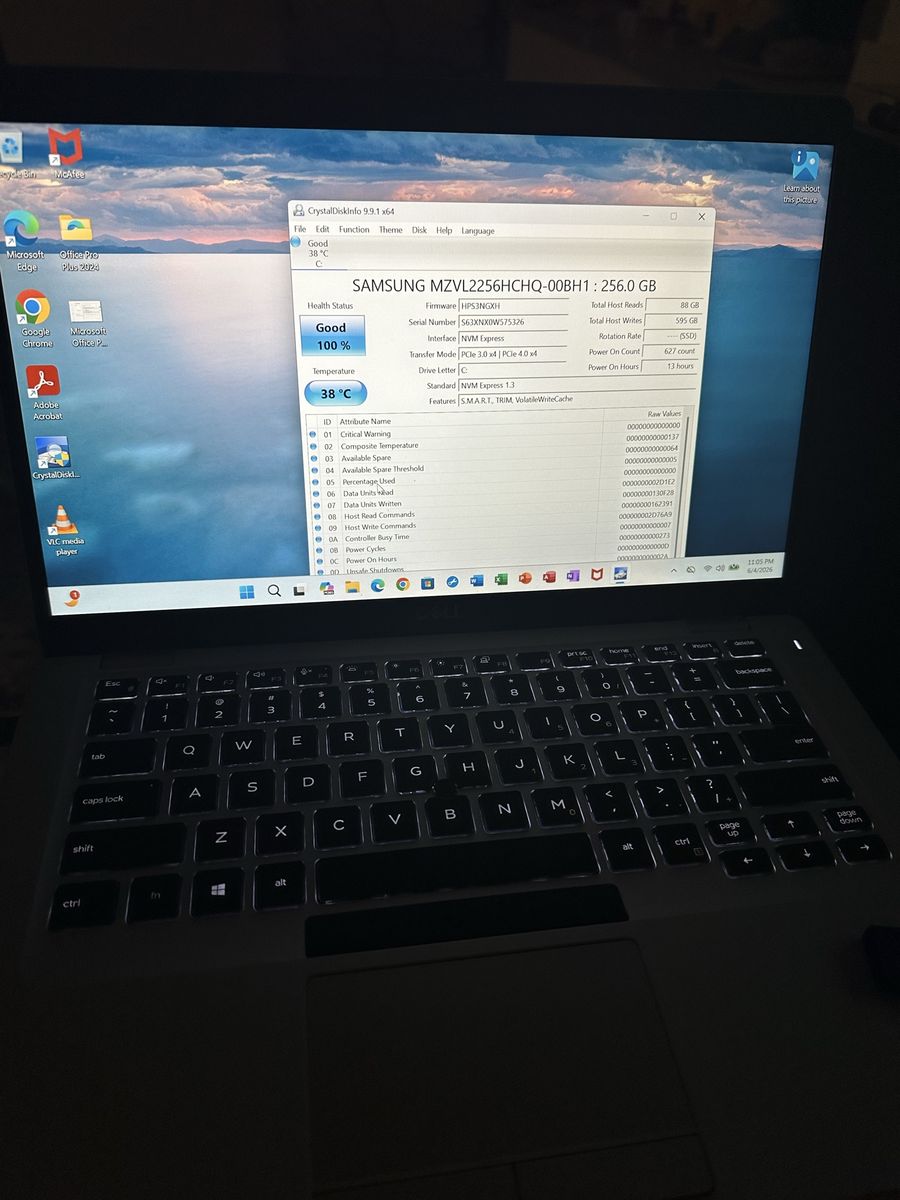Dell Fast Laptop i5 Core 10th Gen 16 GB RAM 256 GB SSD