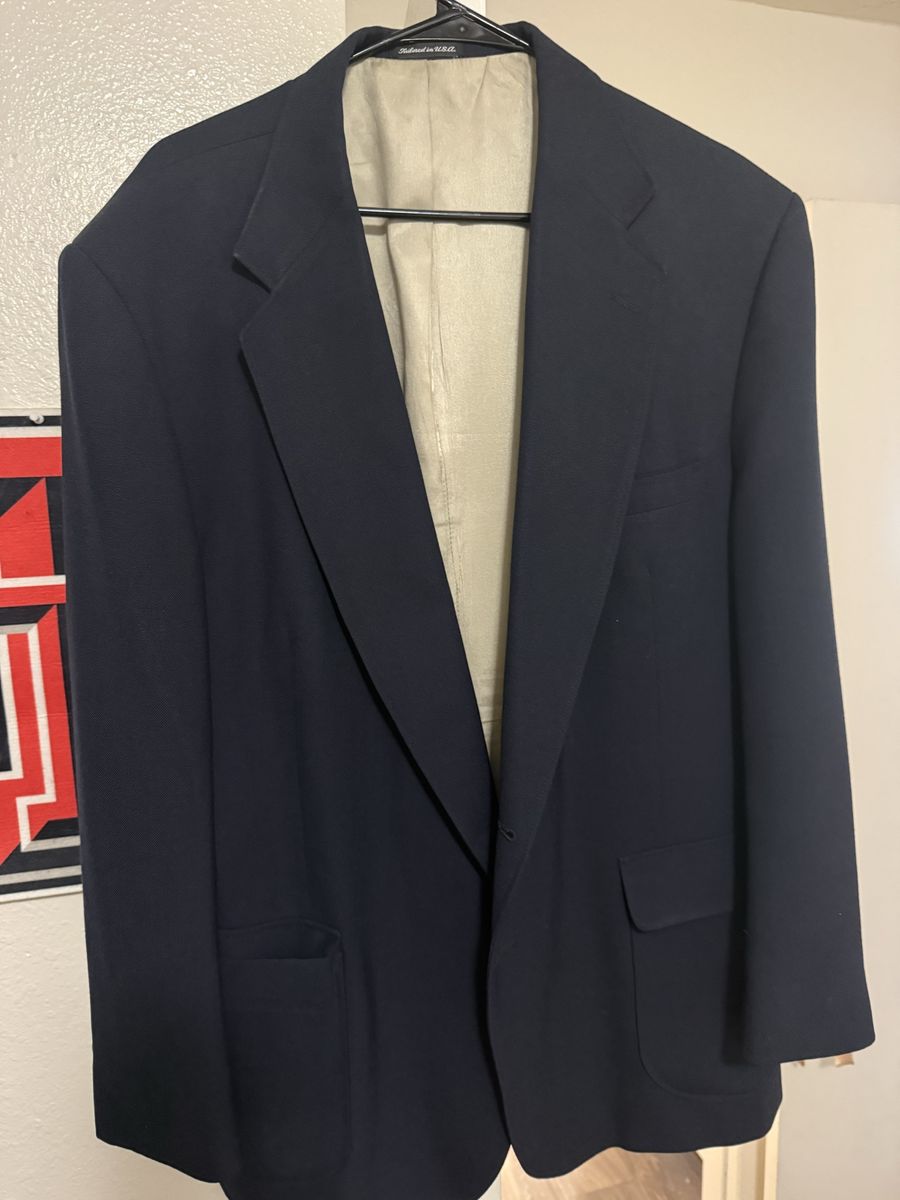 Blue (Navy Style) sports coat 46R