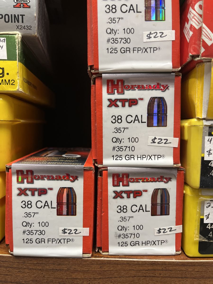 38/357 Bullets And Polished Brass.