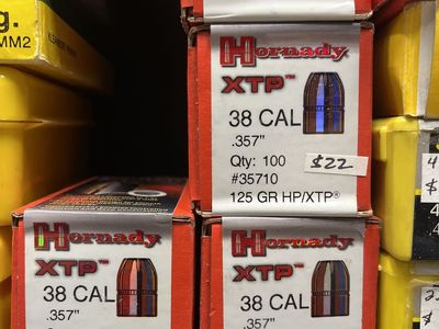 38/357 Bullets And Polished Brass.