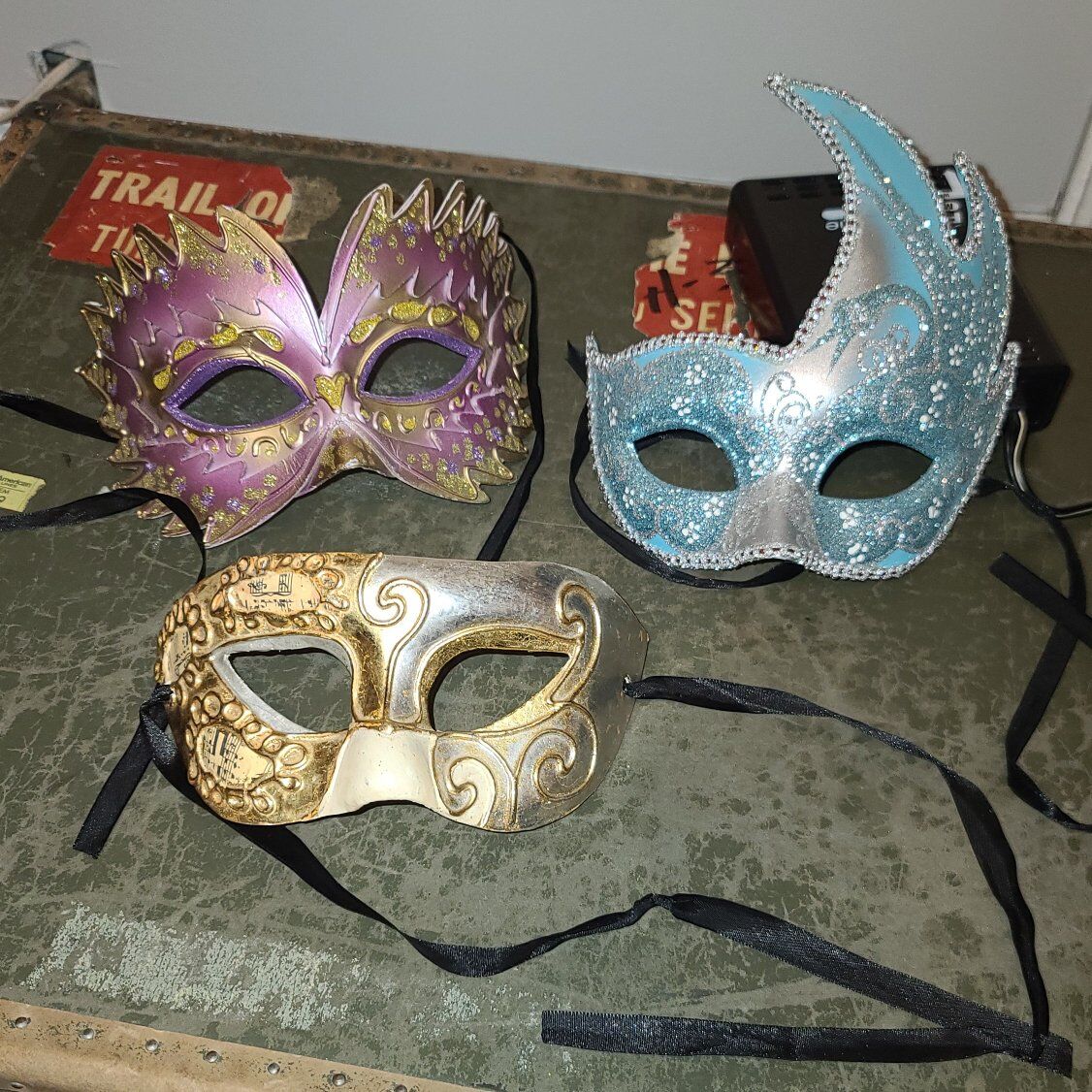 3 Masquerade Masks