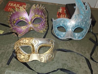 3 Masquerade Masks