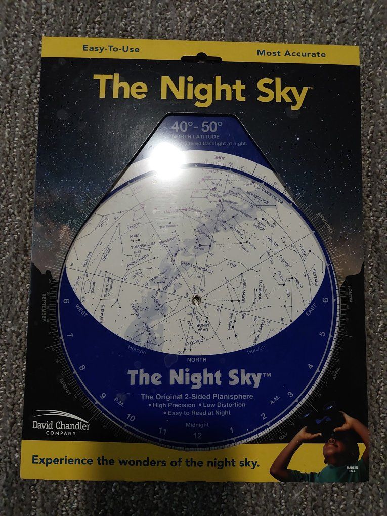 The Night Sky 2-sided Planisphere (pack of 2)