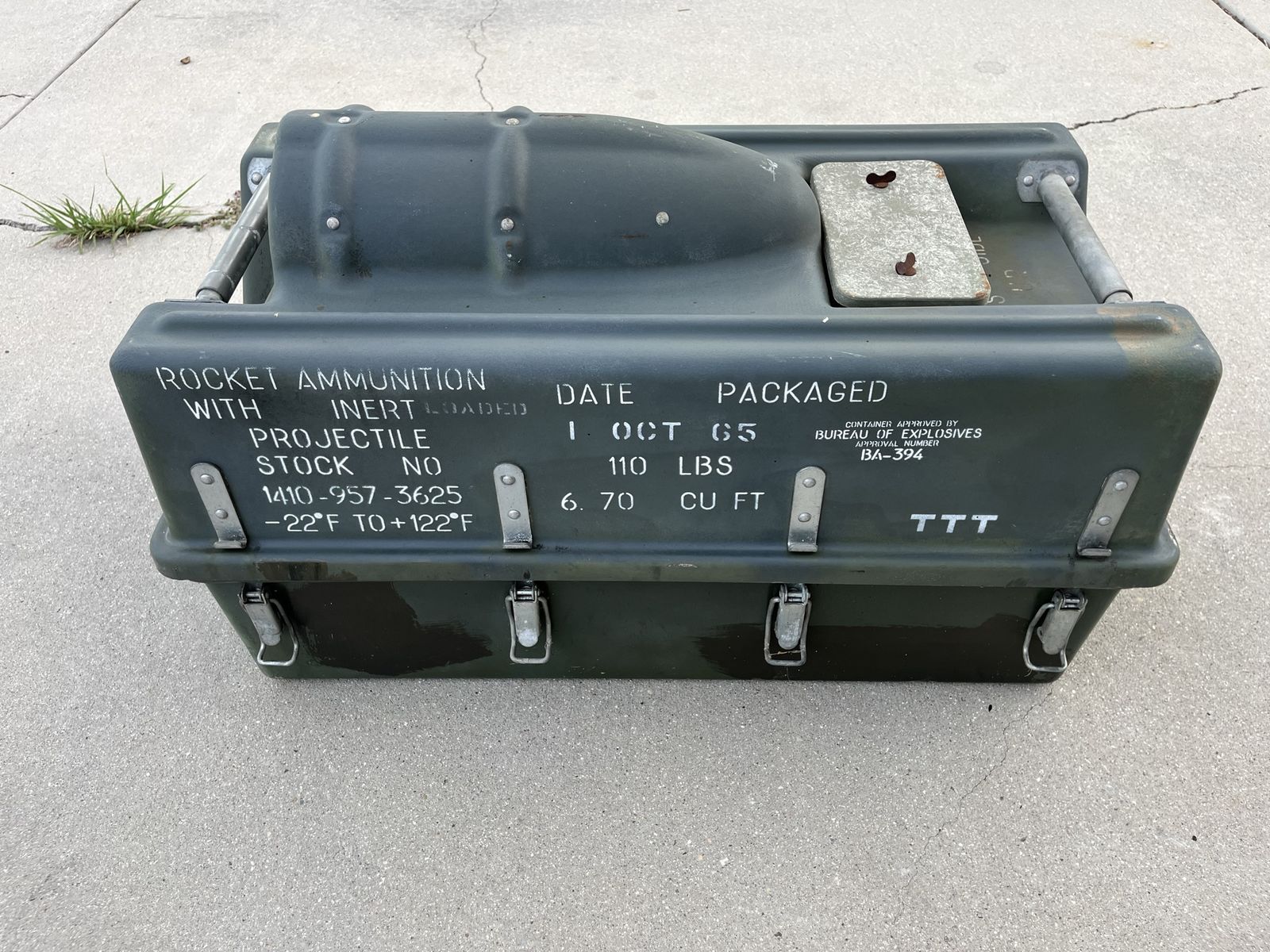 1965 Military Case 