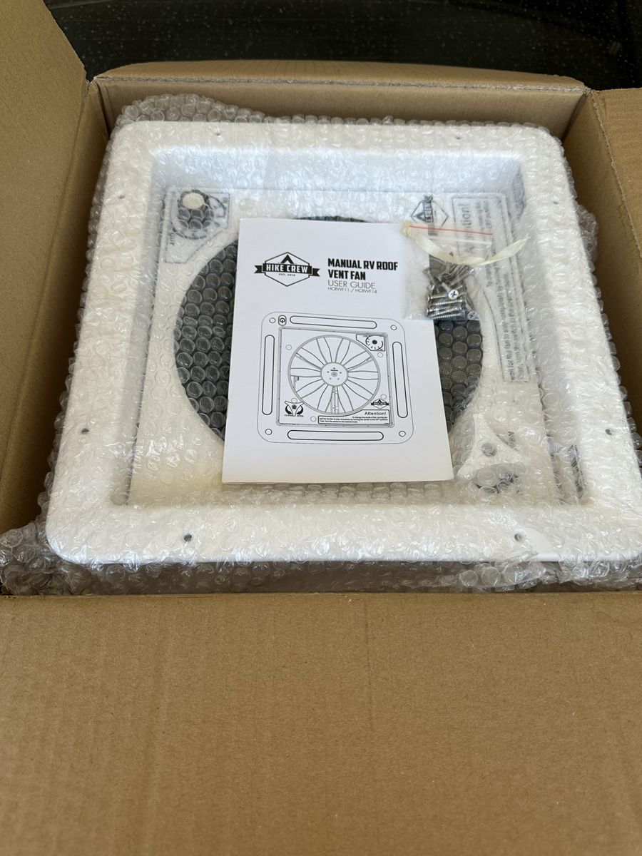 RV Roof Vent Fan