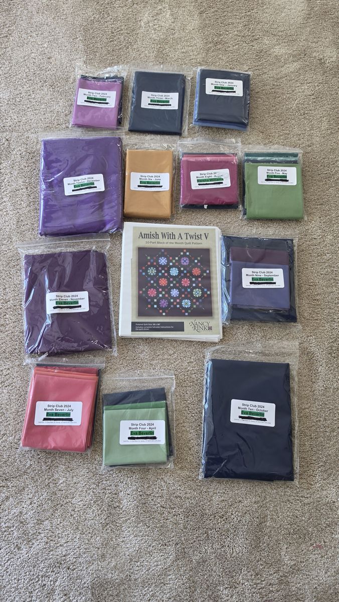 Quilt Kit - Amish with a Twist V