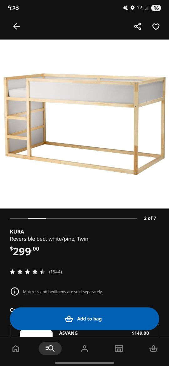 Ikea bed