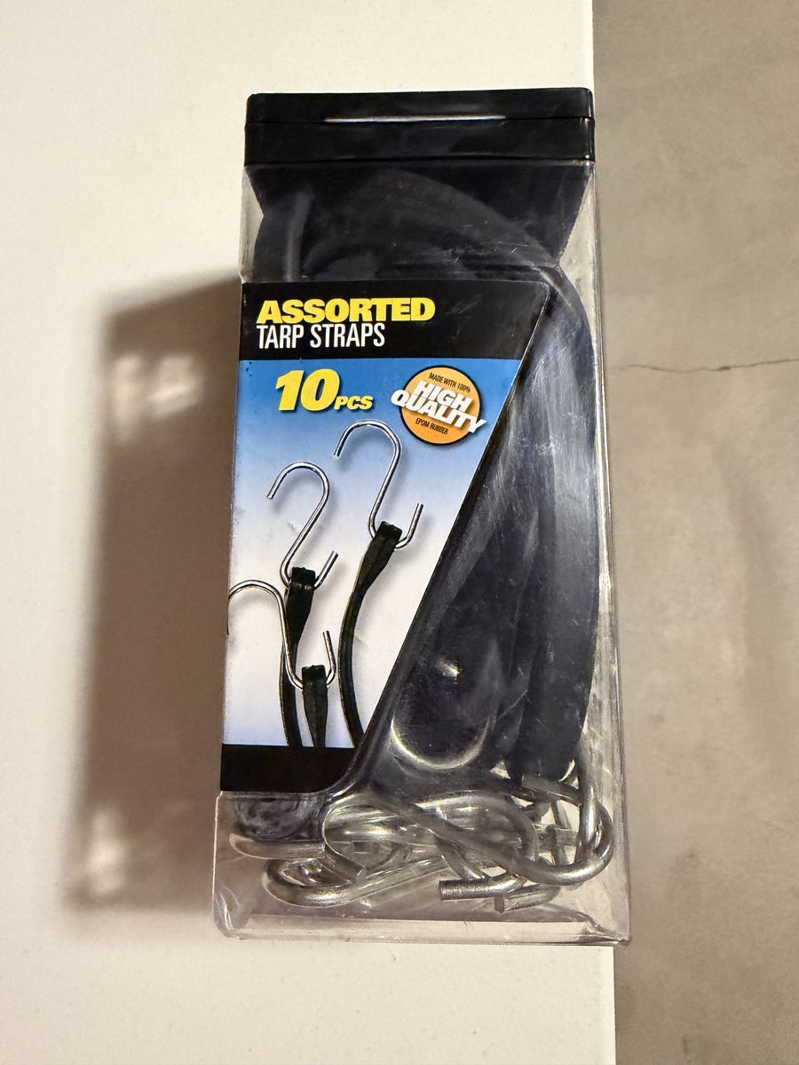 Bungee tarp straps