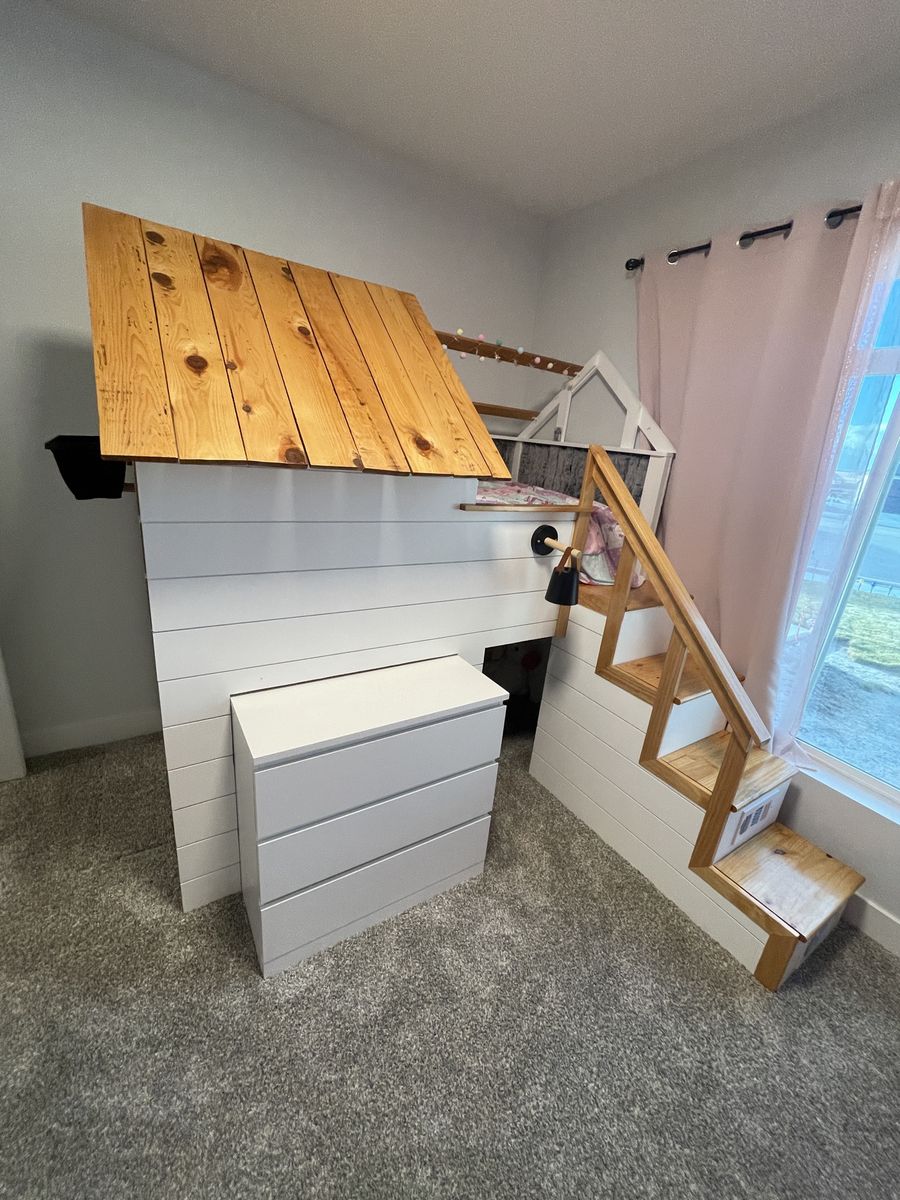 Custom Bunk Bed Playhouse
