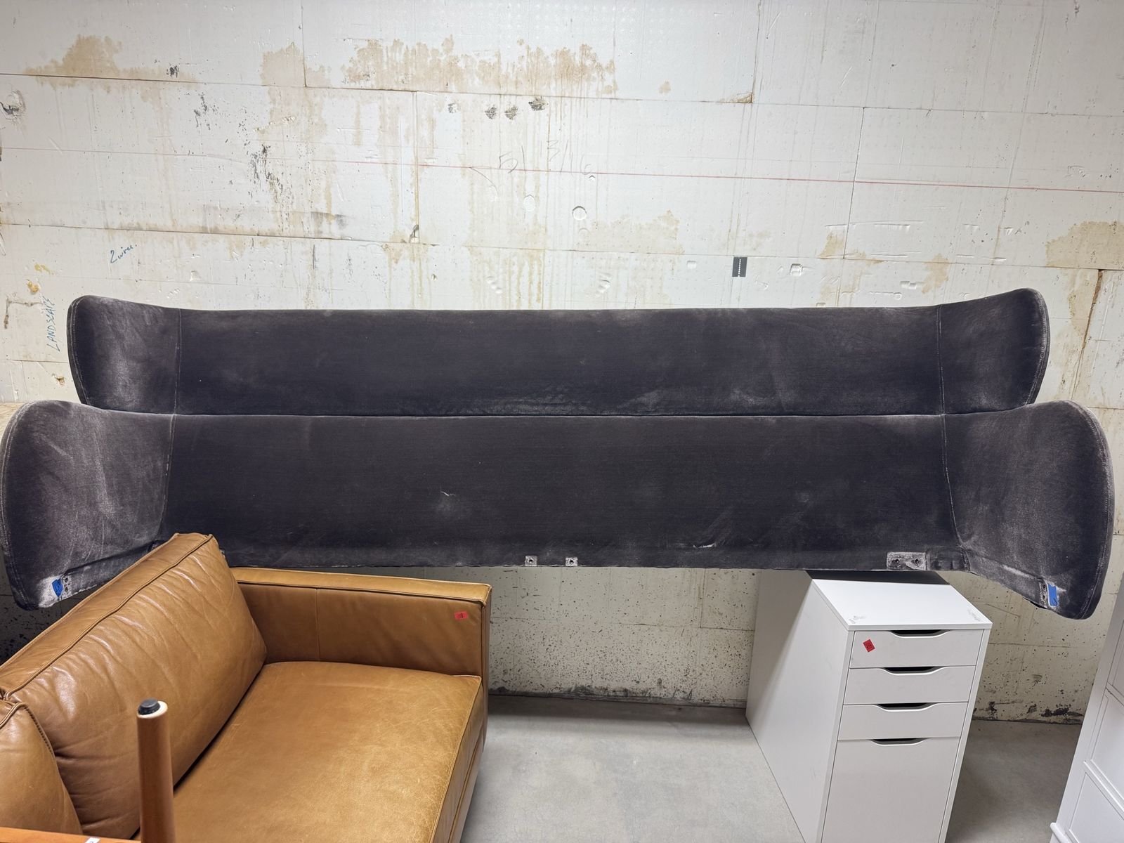 CB2 Fabric King Bed Frame
